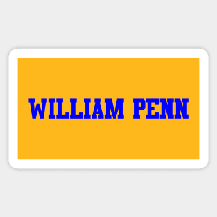 William Penn (Gold) Sticker